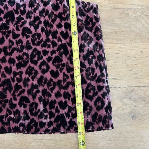 J. Crew Always leopard velvet tank - size 10 - Picture 4 of 5